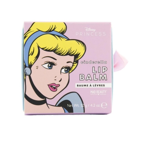 MAD Beauty Disney Pop Princess Lip Balm Cinderella strawberry 4.2oz new - Picture 2 of 4